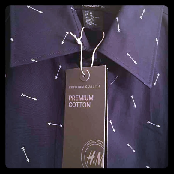 Premium Cotton Arrow Dress Shirt