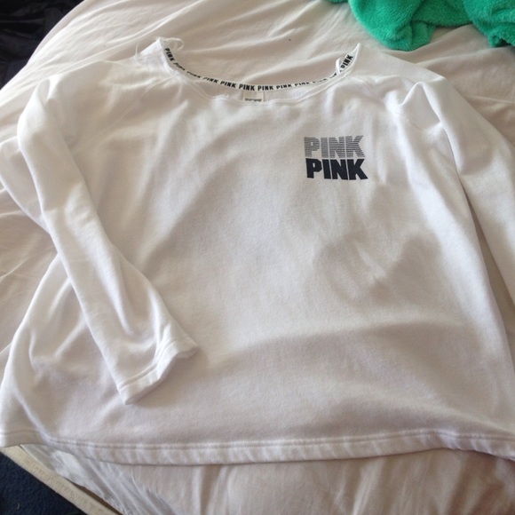 White Victoria Secret Shirt/Sweater