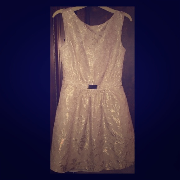Jennifer Lopez champagne holiday dress