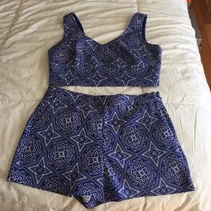 Forever21 Two Piece Set, Top and Shorts