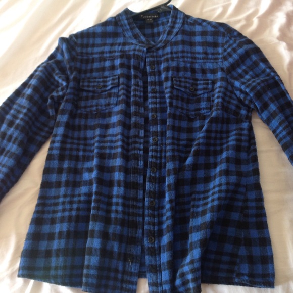 Blue and Black Flannel