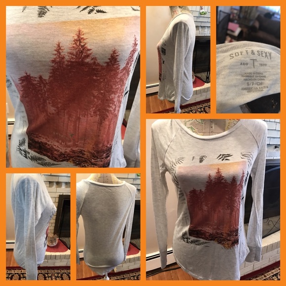 American Eagle Outfitters Tops - Like New American Eagle Soft & Sexy TShirt