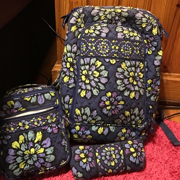 Vera Bradley book bag/ lunchbox/ pencil case