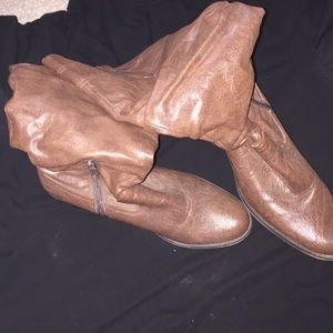Tall brown boots size 9M