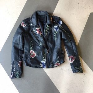 Blank NYC Jackets & Coats - BlankNYC As You Wish Embroidered Jacket Blank NYC Jackets & Coats - BlankNYC As You Wish Embroidered Jacket