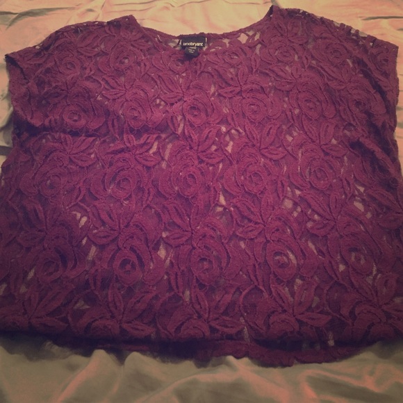 Lane Bryant  lace top