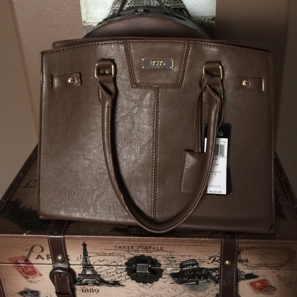 BC BG purse brown brand-new with tag