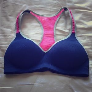 Victoria's Secret Pink Mesh Sports Bra.