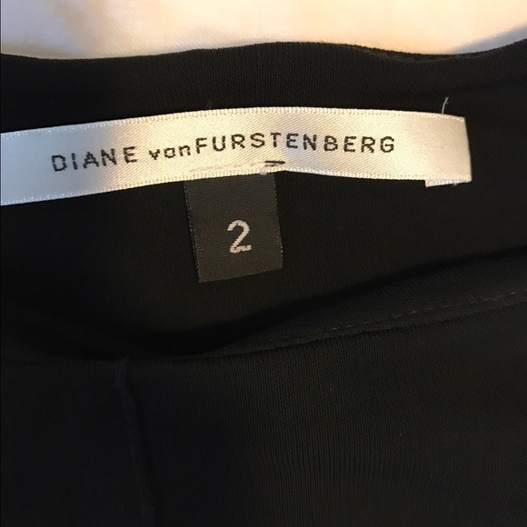 Black DVF shift dress - Picture 3 of 4