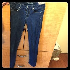 Dark wash American Eagle jeans