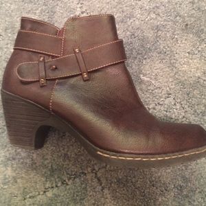Chocolate brown ankle boot