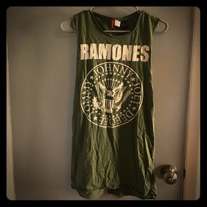 FINAL DAY - Ramones muscle tee, tunic length