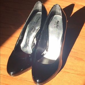 Missimo black high heels.