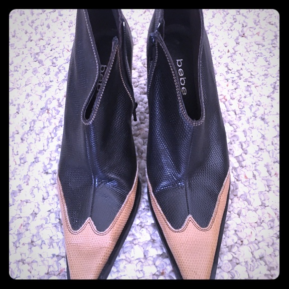 BeBe pointed Toe Booties