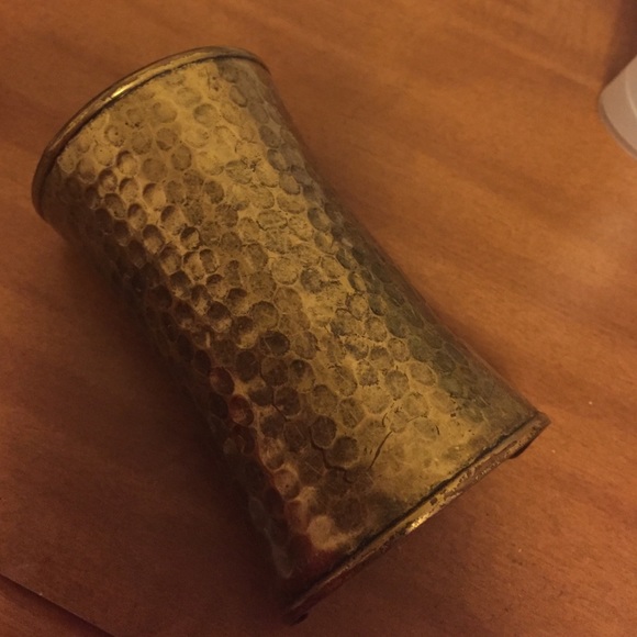 Gold arm bracelet