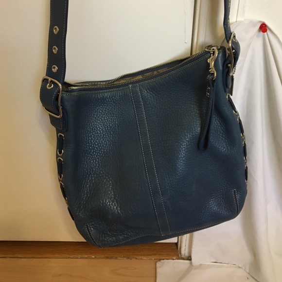 Blue Coach Crossbody