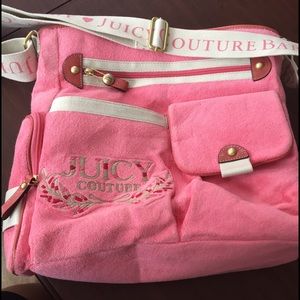 Juicy Couture Diaper Bag.