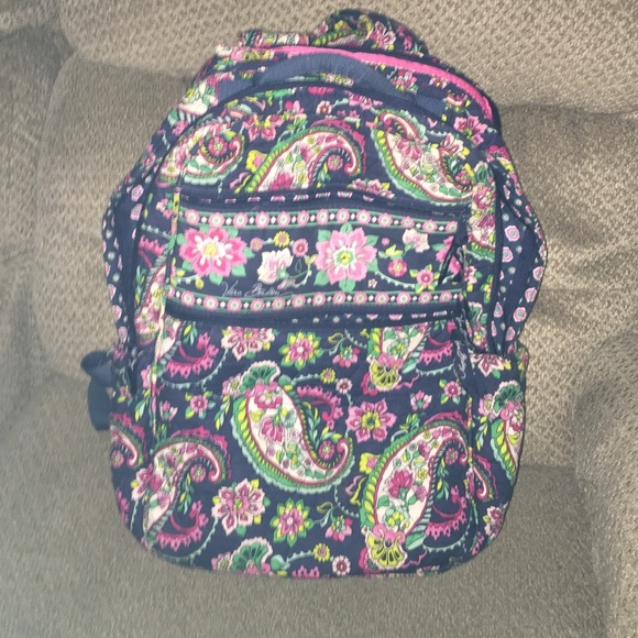 Vera Bradley petal paisley laptop backpack