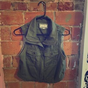 Olive Green Aerie Vest