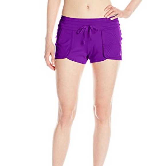 Asics Mesh Cardio Shorts Purple Magic Medium