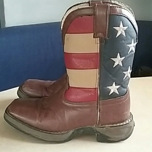 Boys Durango Flag Boots