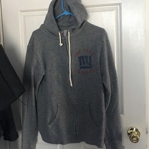 Junk food Giants women's zip up