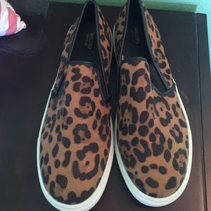 Cheetah sneaker slip ons