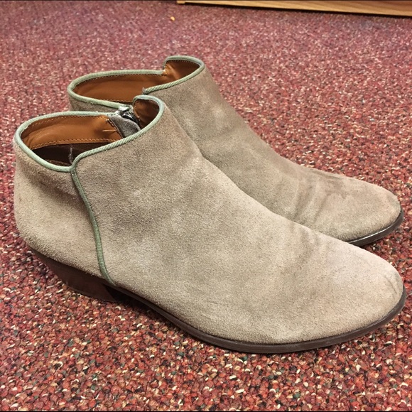 Suede Ankle Booties