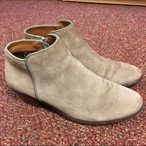 Suede Ankle Booties