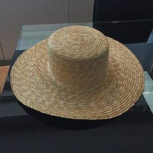 Jcrew straw hat. NWT