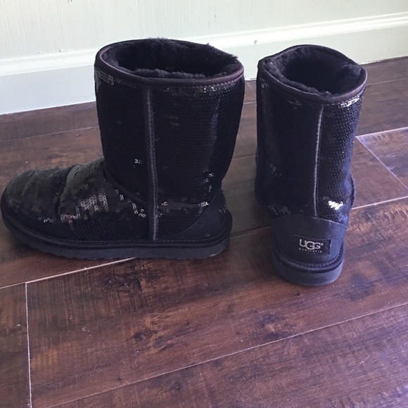 UGG Shoes - Black Sequin UGGS ❤️ 💎GLAM SALE