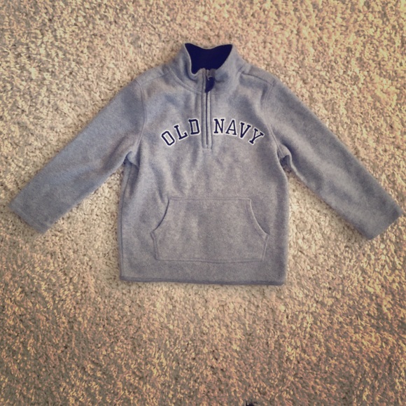 Old Navy Other - Boy's 5T Half Zip Gray Sweatshirt