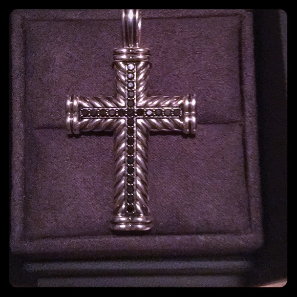 ❗️David Yurman❗️Pavé Black Diamonds Pendant 💎⚫️💎