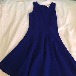 nordstrom blue skater dress