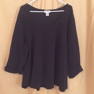 Avenue Black Stretch Shirt 26/28