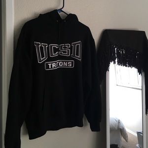 Black UCSD Hoodie
