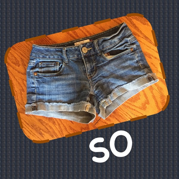 SO Pants - SO Jean Shorts