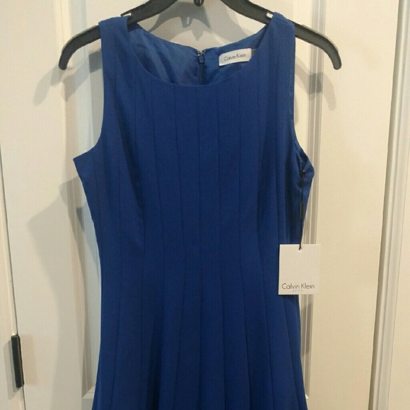 Royal Blue Calvin Klein Dress