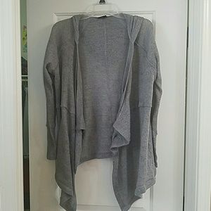Hooded cardigan