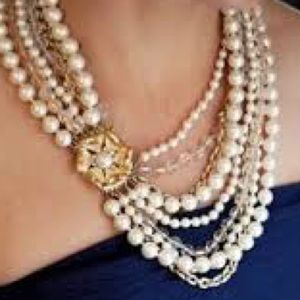 Stella and Dot Charlotte Statement Necklace