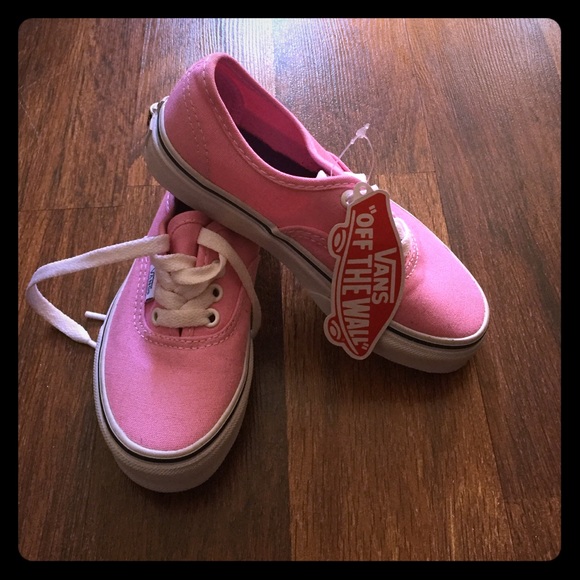 Brand new pink size 12 kid vans