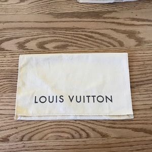 Louis Vuitton wallet dust bag