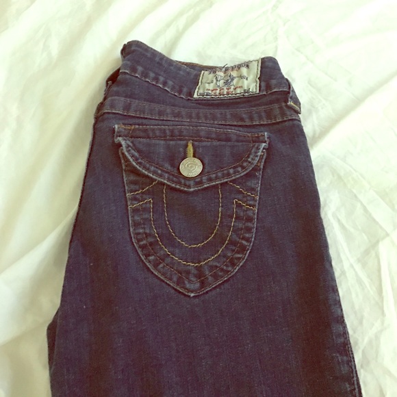 Dark Wash True Religion Jeans! - Picture 1 of 3
