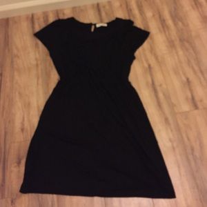 Cotton Dress gathers at waist