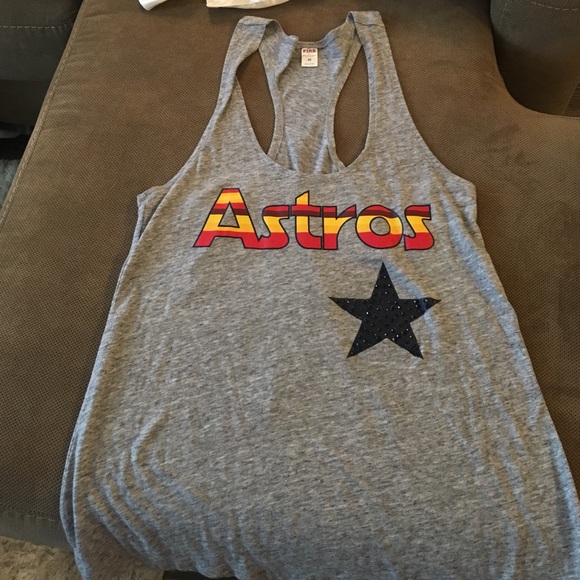 PINK vintage Houston Astros tank