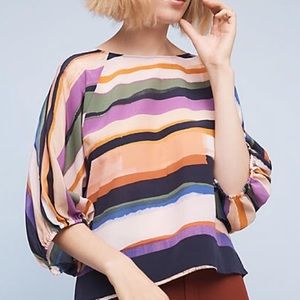 Anthropologie Maeve dolman sleeve blouse, M