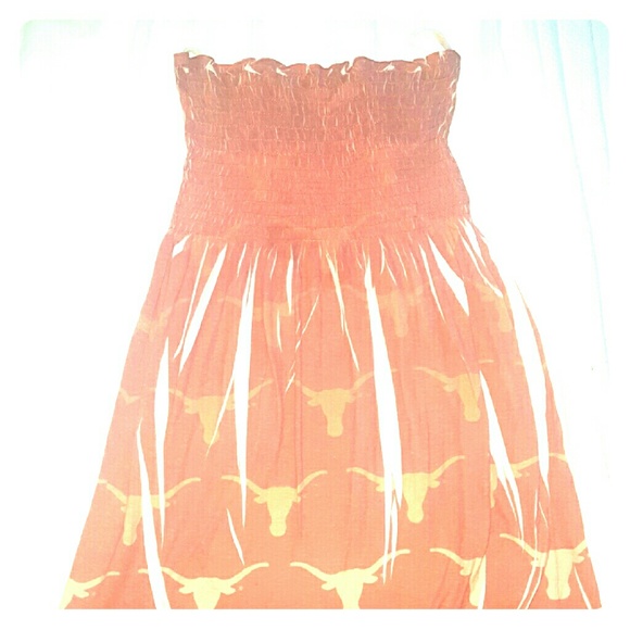 Texas Longhorn Tube Dress