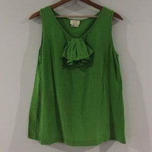 Happy green Kate Spade work blouse