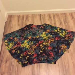 Vibrant colored tunic