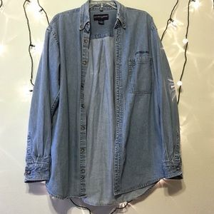 Vintage over sized denim jacket